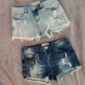 2 for 1 ARDENE Denim shorts